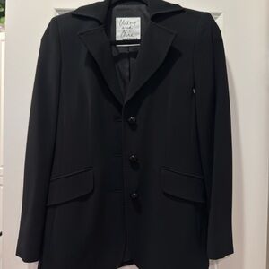 Moschino Black Blazer Size 4